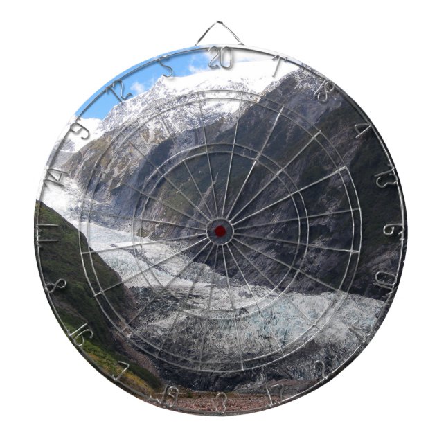 Franz Josef Glacier, New Zealand Dartboard (Front)