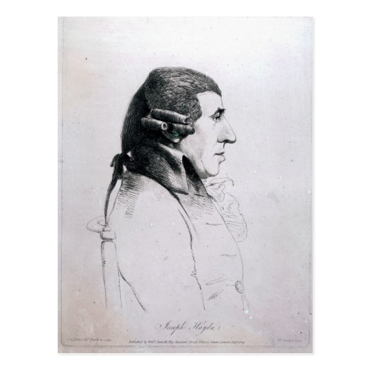 Franz Joseph Haydn, 1809 Postcard