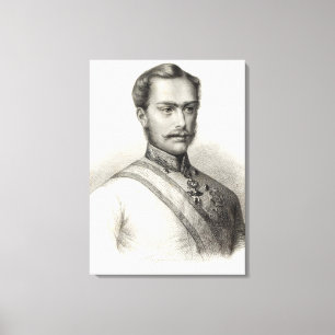 Franz Joseph I, Emperor of Austria Canvas Print