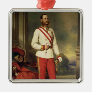 Franz Joseph I, Emperor of Austria Metal Tree Decoration
