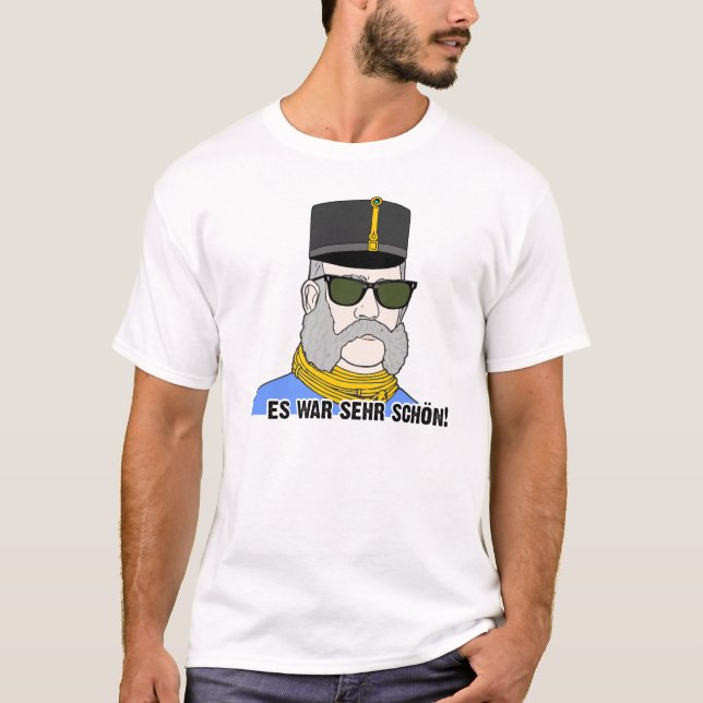 Franz Joseph I, Emperor of Austria, with glasses T-Shirt (Front)