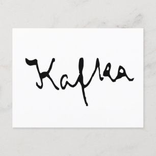 Franz Kafka Postcard