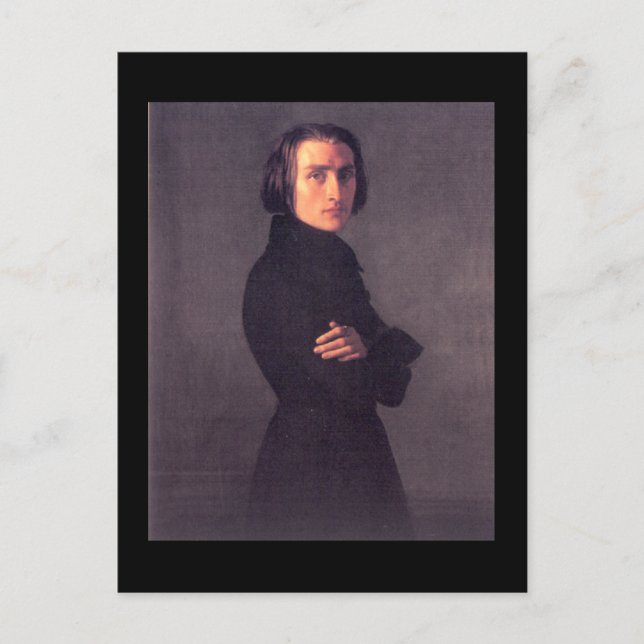 Franz Liszt Postcard (Front)