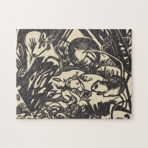 Franz Marc Animal Legend Tierlegende Jigsaw Puzzle
