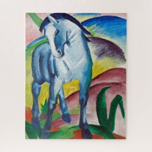 Franz Marc Blue Horse (1911) Jigsaw Puzzle
