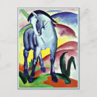 Franz Marc - Blue Horse I