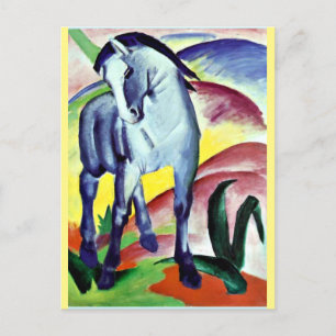 Franz Marc - Blue Horse I Postcard