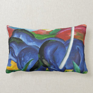 Franz Marc Blue Horses Pillow