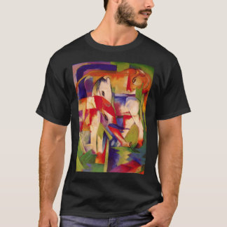 Franz Marc Elephant Horse Cattle T-Shirt