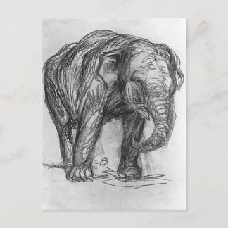 Franz Marc- Elephant Postcard