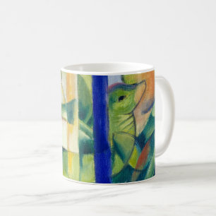 Franz Marc Famous Painting Little Mountain Goats Coffee Mug