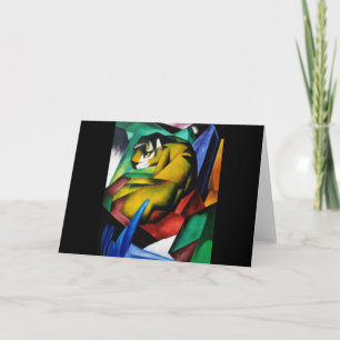 Franz Marc, Fine Art Tiger Card