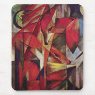 Franz Marc - Foxes Mouse Mat