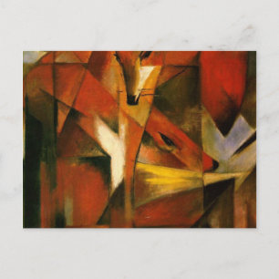 Franz Marc - Foxes Postcard