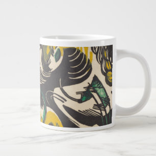 Franz Marc Genesis II Schopfungsgeschichte II Large Coffee Mug