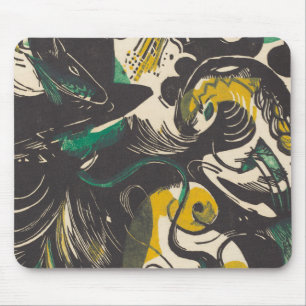 Franz Marc   Genesis II Schopfungsgeschichte II Mouse Mat
