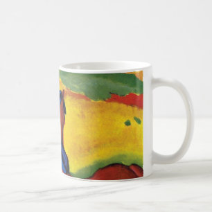 Franz Marc - Horse In A Landscape Painting Coffee Mug