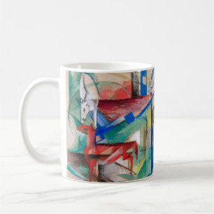 Franz Marc Landscape with Animals Famous Painting Coffee Mug