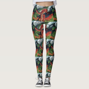 Franz Marc Red Deer Famous Painting Women's Leggings