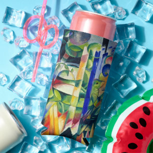 Franz Marc’s Little Mountain Goats - Artistic Seltzer Can Cooler