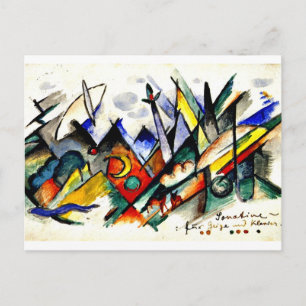 Franz Marc - Sonatine for Violin and Piano Postcard