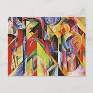 Franz Marc- Stables Postcard