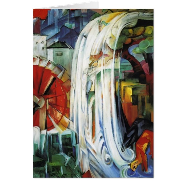 Franz Marc- The Enchanted Mill (Front)