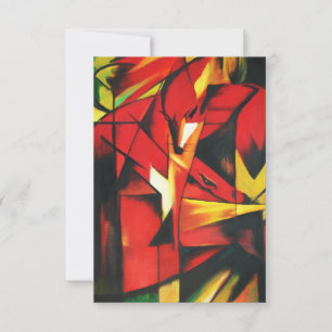 Franz Marc The Fox Invitations