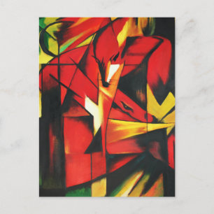 Franz Marc The Fox Postcard