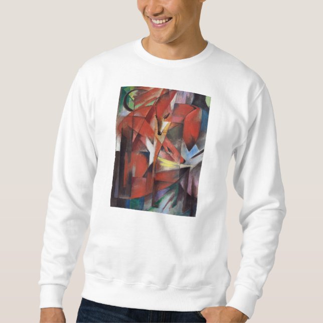 Franz Marc - The Foxes, 1913 Sweatshirt (Front)
