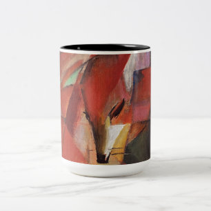 Franz Marc - The Foxes, 1913 Two-Tone Coffee Mug