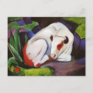 Franz Marc- The Steer (The Bull) Postcard