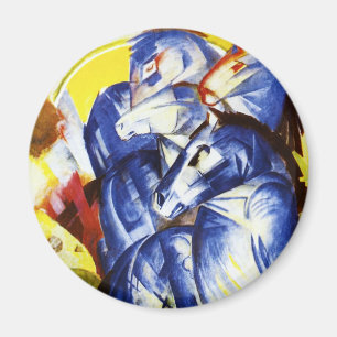 Franz Marc The Tower of Blue Horses Magnet