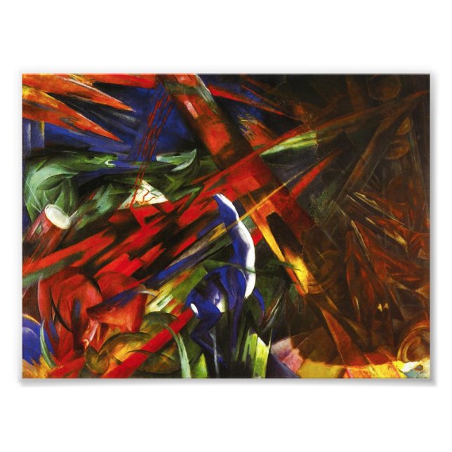 Franz Marc Tierschicksale Photo Print (Front)