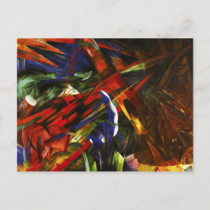Franz Marc Tierschicksale Postcard