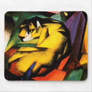 Franz Marc - Tiger (1912) Mouse Mat