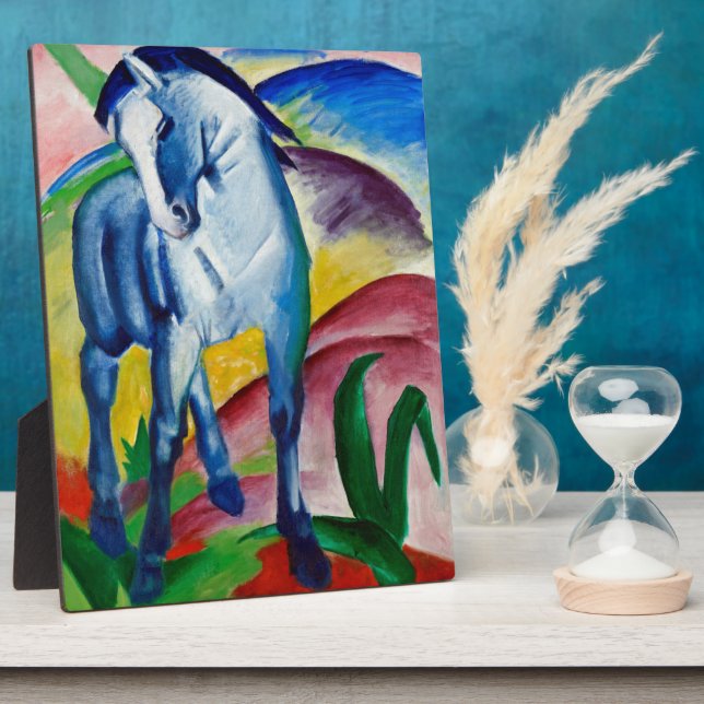 Franz Marc's Blue Horse  Plaque (Side)