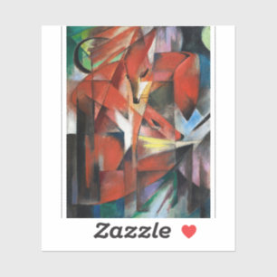 Franz Marc's The Foxes (1913) 