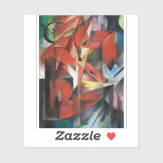 Franz Marc's The Foxes (1913) 