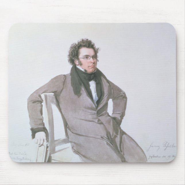 Franz Schubert , 1825 Mouse Mat (Front)