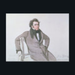 Franz Schubert , 1825 Postcard<br><div class="desc">Franz Schubert | by Wilhelm August Rieder | Art Location: Historisches Museum der Stadt, Vienna, Austria | German Artist | Image Collection Number: BAL13989</div>