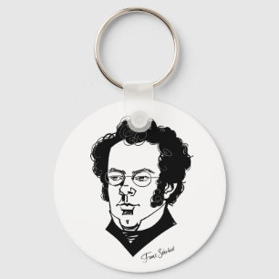 Franz Schubert Key Ring
