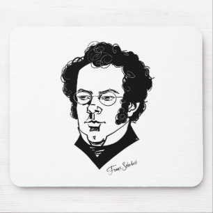 Franz Schubert Mouse Mat