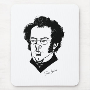 Franz Schubert Mouse Mat