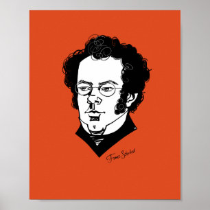 Franz Schubert Poster