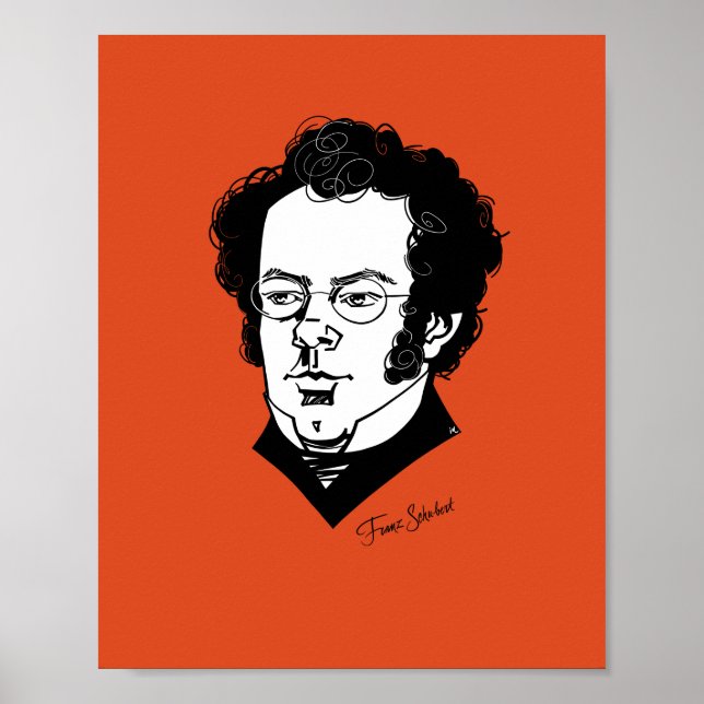Franz Schubert Poster (Front)