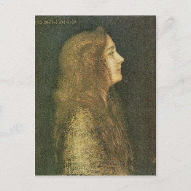 Franz von Stuck - Cinderella Postcard (Front)