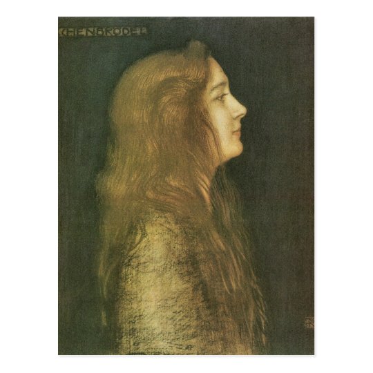 Franz von Stuck - Cinderella Postcard