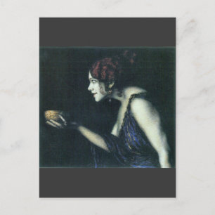 Franz von Stuck - Tilla Durieux as Circe Postcard
