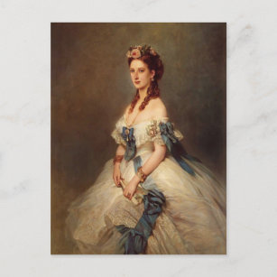 Franz Winterhalter- Alexandra, Princess of Wales Postcard